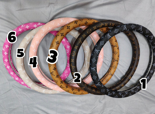 *PREORDER* Designer Steering Wheel Cover