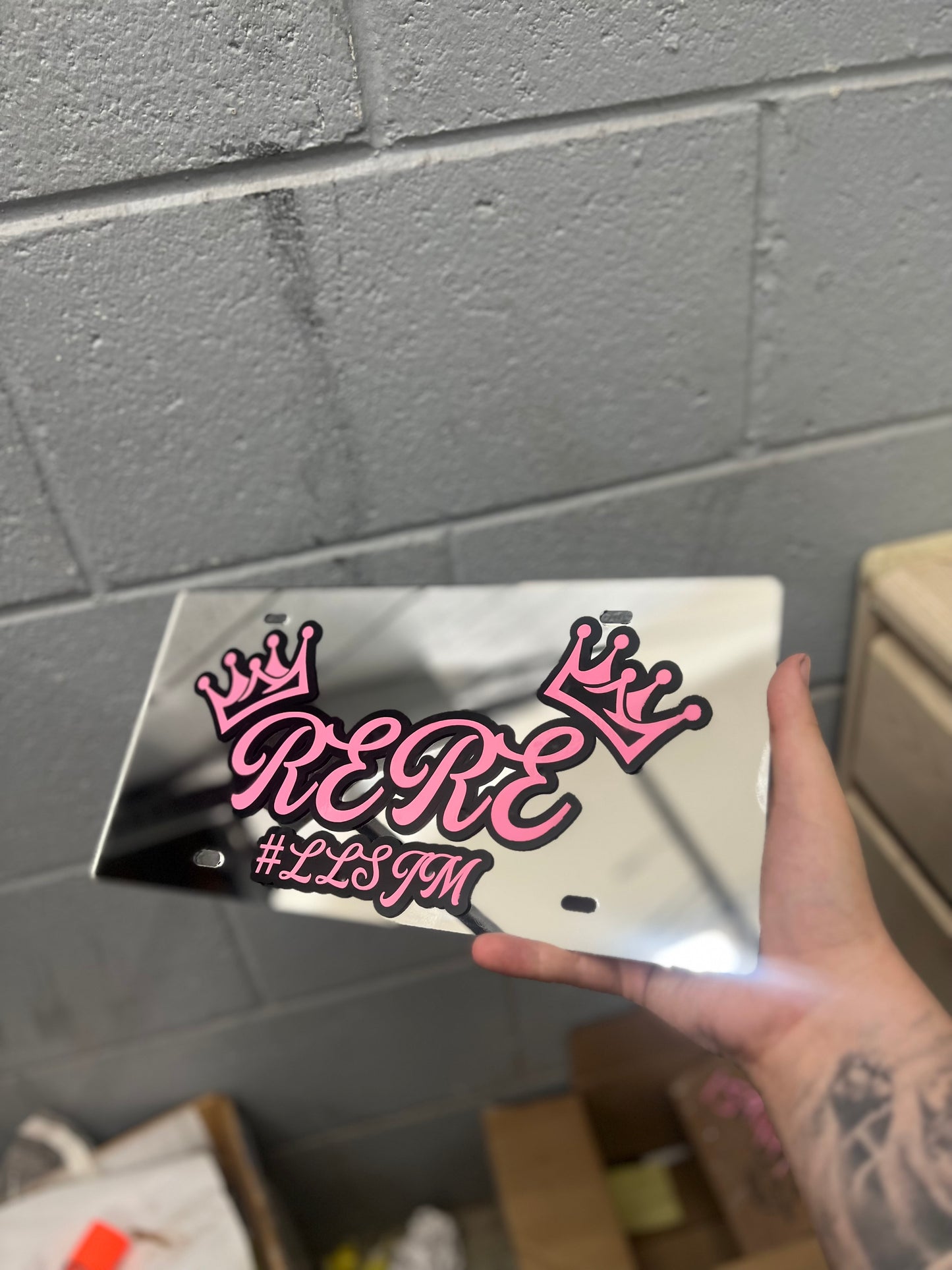 Custom License Plate