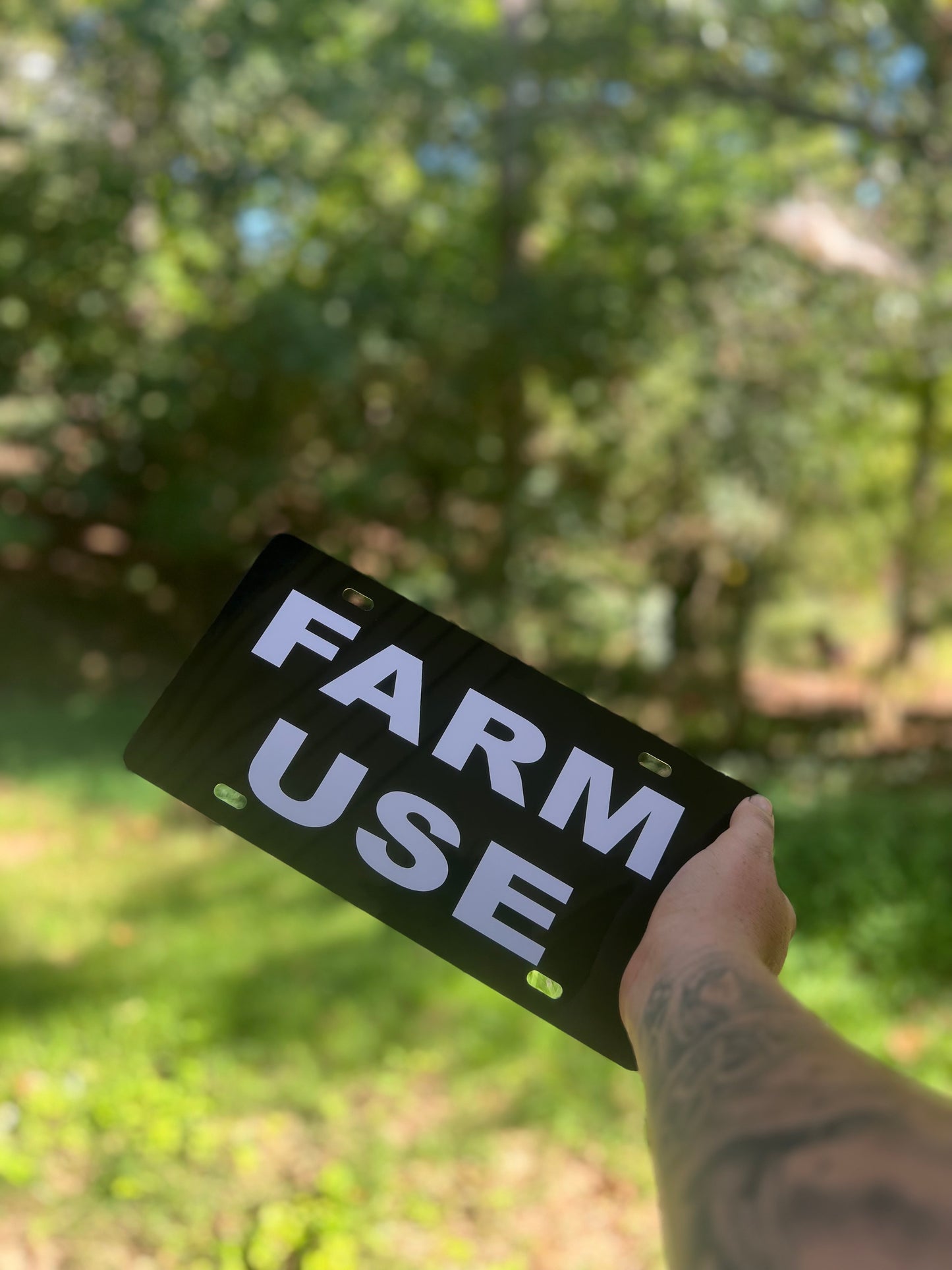 Custom License Plate